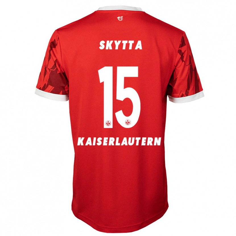 Danxen Damen Naatan Skyttä #15 Rot Weiß Heimtrikot Trikot 2025/26 T-Shirt Schweiz