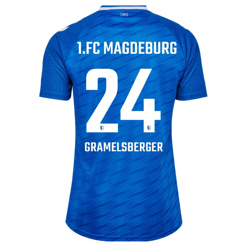 Danxen Damen Lennert Gramelsberger #24 Blau Weiß Heimtrikot Trikot 2025/26 T-Shirt Schweiz