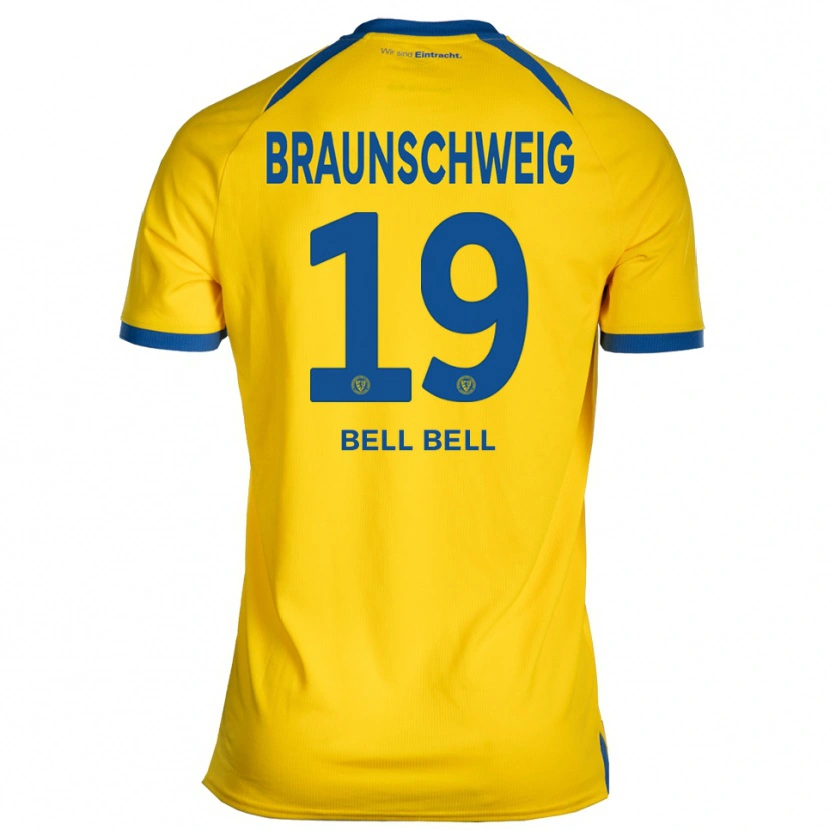 Danxen Damen Leon Bell Bell #19 Gelb Blau Heimtrikot Trikot 2025/26 T-Shirt Schweiz