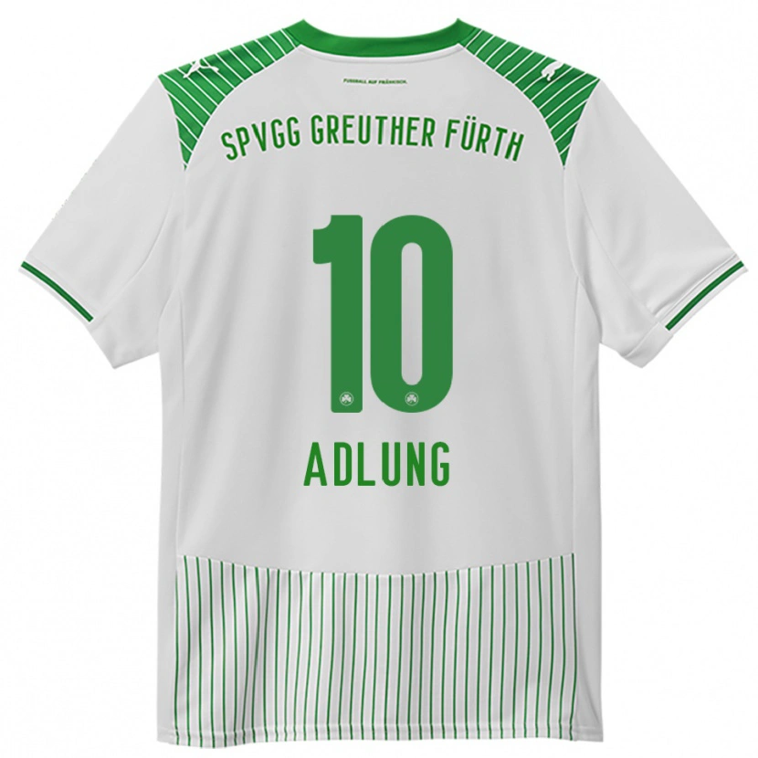 Danxen Damen Daniel Adlung #10 Weiß Grün Heimtrikot Trikot 2025/26 T-Shirt Schweiz