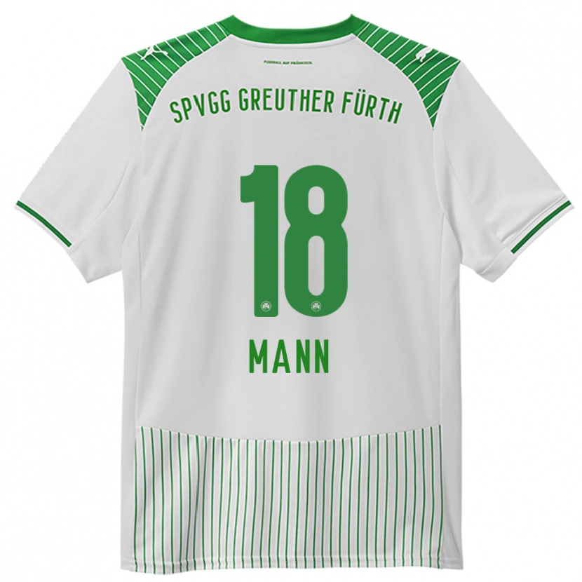Danxen Damen Silas Mann #18 Weiß Grün Heimtrikot Trikot 2025/26 T-Shirt Schweiz