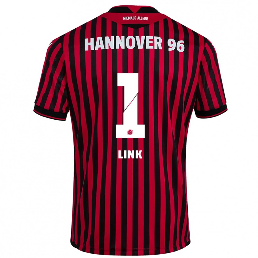 Danxen Damen Jannis Link #1 Rot Schwarz Heimtrikot Trikot 2025/26 T-Shirt Schweiz