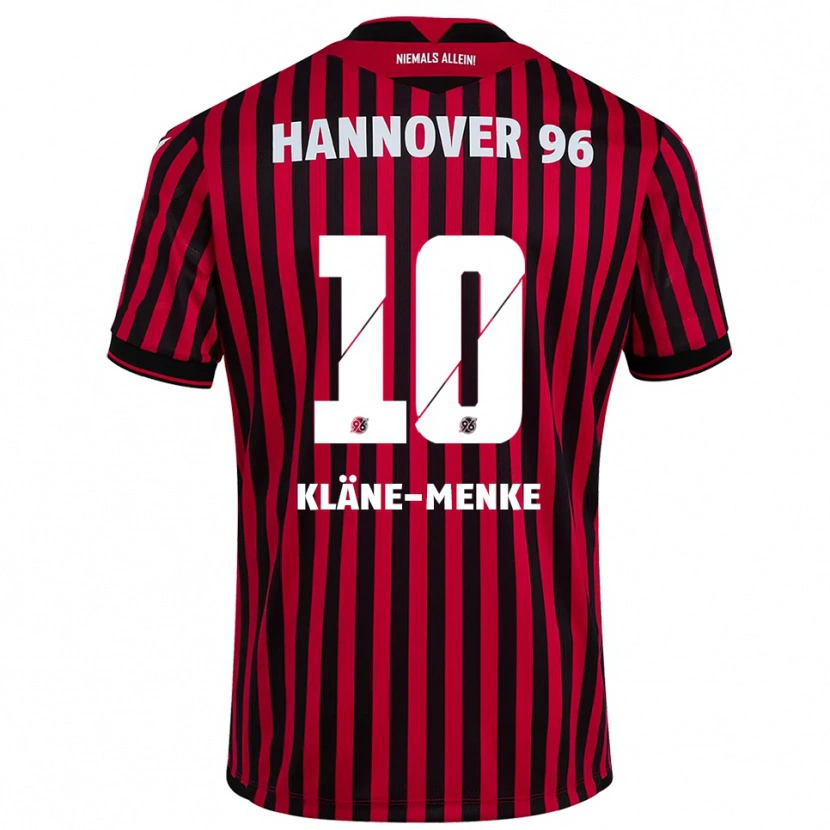 Danxen Damen Pirmin Kläne-Menke #10 Rot Schwarz Heimtrikot Trikot 2025/26 T-Shirt Schweiz