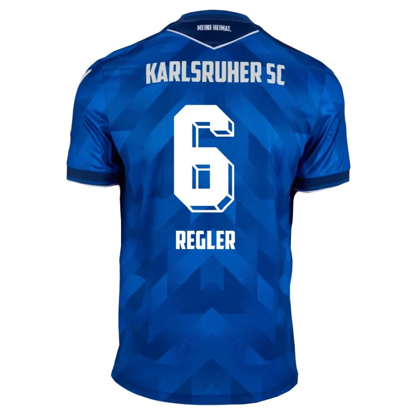 Danxen Damen Nick Regler #6 Blau Weiß Heimtrikot Trikot 2025/26 T-Shirt Schweiz