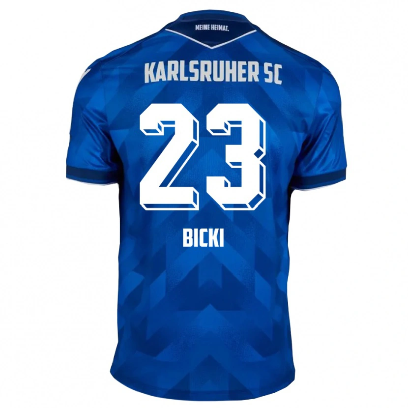 Danxen Damen Bekem Bicki #23 Blau Weiß Heimtrikot Trikot 2025/26 T-Shirt Schweiz