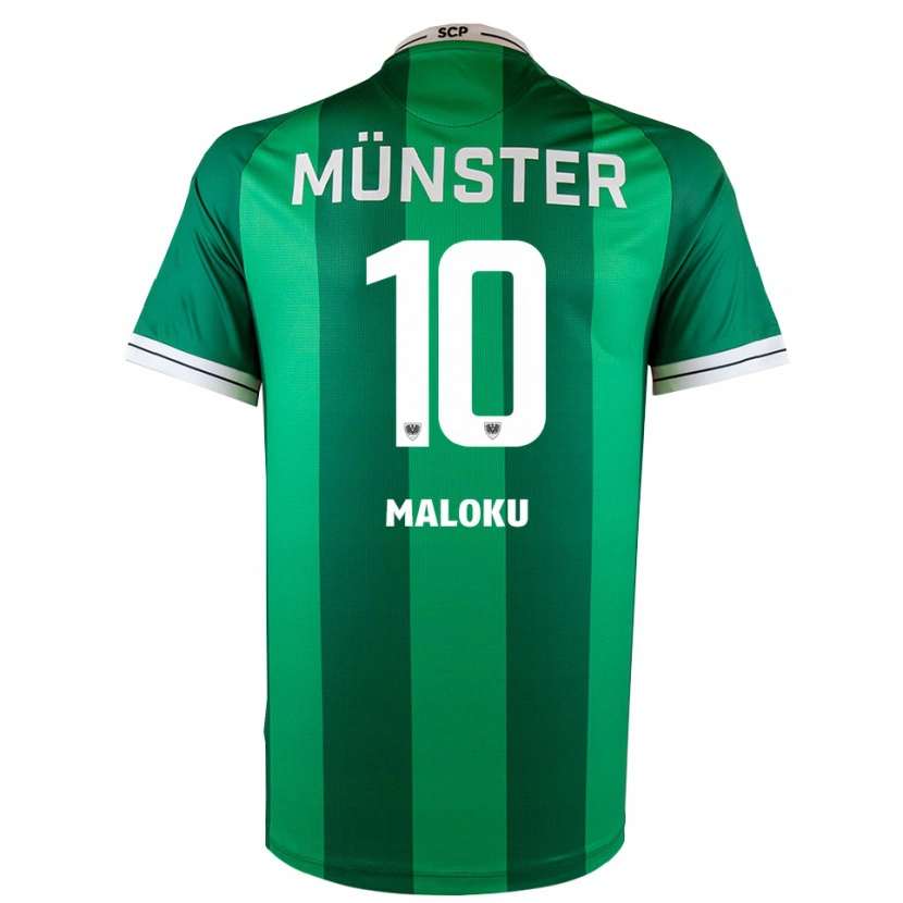 Danxen Damen Amar Maloku #10 Grün Weiß Heimtrikot Trikot 2025/26 T-Shirt Schweiz