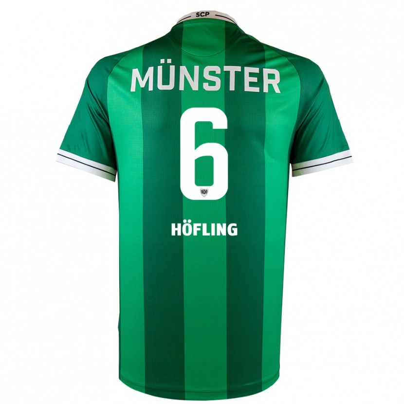 Danxen Damen Till Höfling #6 Grün Weiß Heimtrikot Trikot 2025/26 T-Shirt Schweiz