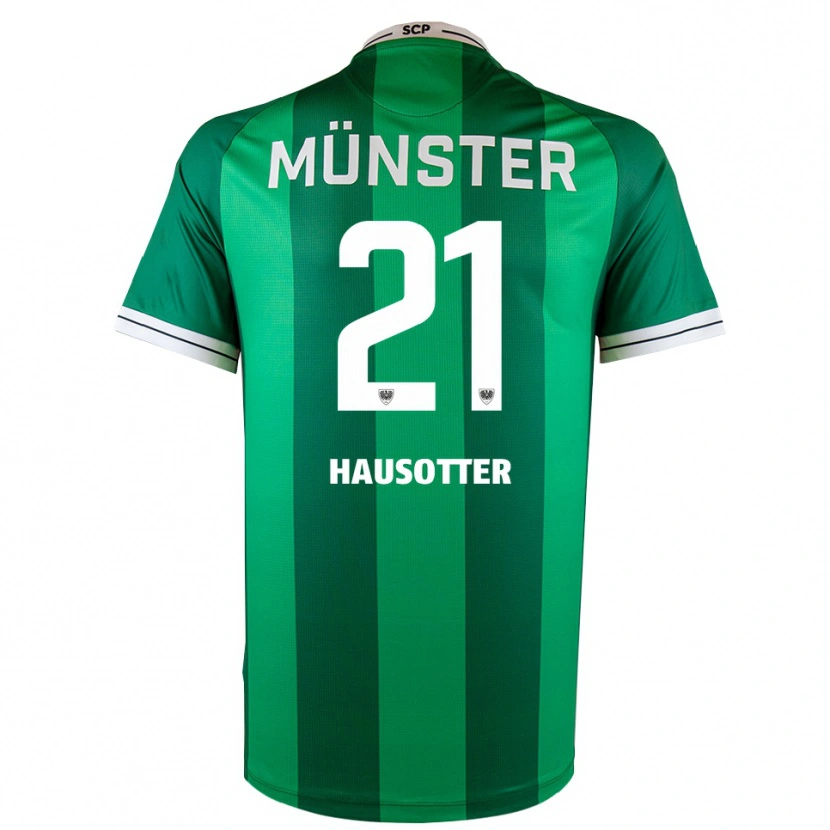 Danxen Damen Till Hausotter #21 Grün Weiß Heimtrikot Trikot 2025/26 T-Shirt Schweiz