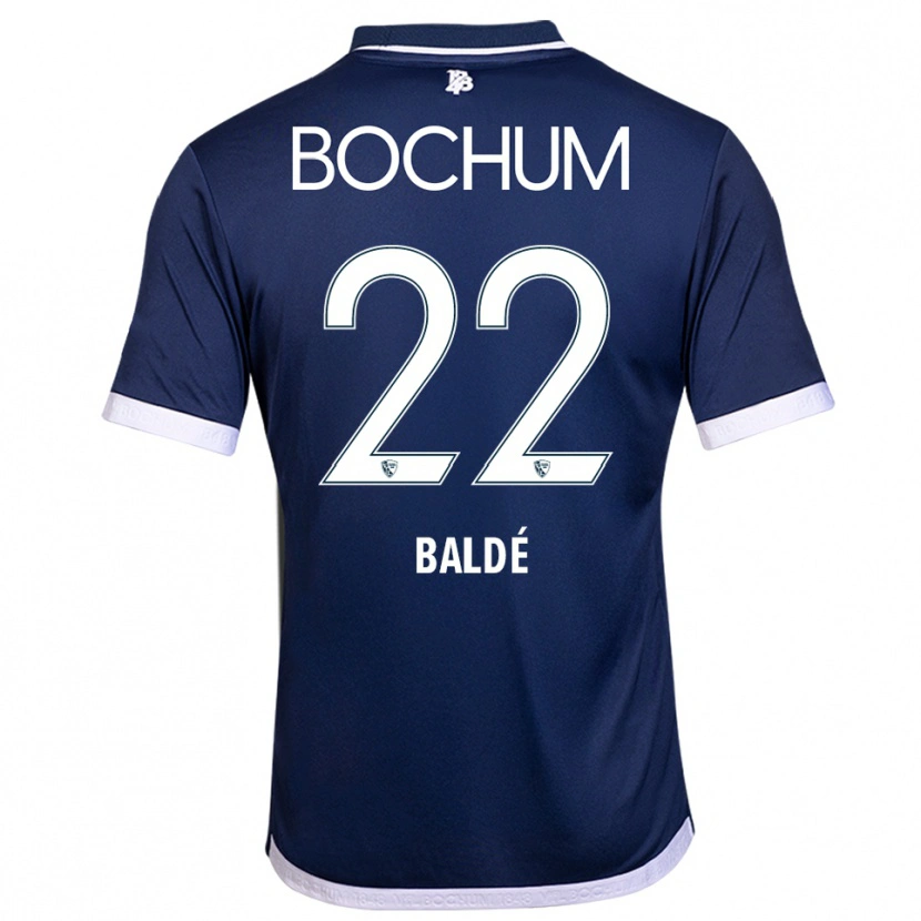 Danxen Damen Aliou Baldé #22 Marineblau Weiß Heimtrikot Trikot 2025/26 T-Shirt Schweiz