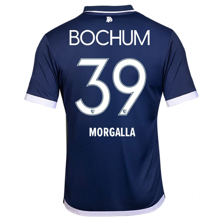 Danxen Damen Leandro Morgalla #39 Marineblau Weiß Heimtrikot Trikot 2025/26 T-Shirt Schweiz
