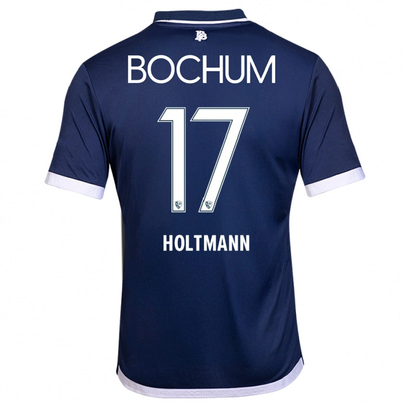 Danxen Damen Gerrit Holtmann #17 Marineblau Weiß Heimtrikot Trikot 2025/26 T-Shirt Schweiz