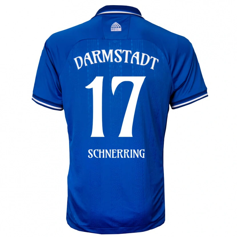 Danxen Damen Loann Schnerring #17 Blau Weiß Heimtrikot Trikot 2025/26 T-Shirt Schweiz