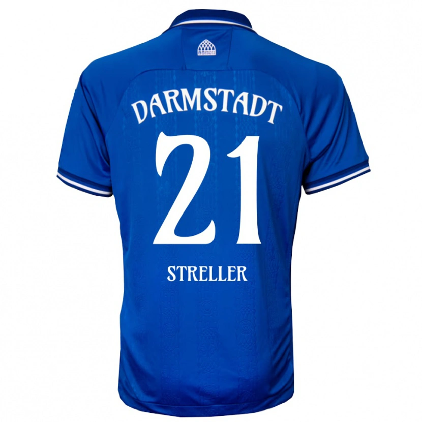 Danxen Damen Till Streller #21 Blau Weiß Heimtrikot Trikot 2025/26 T-Shirt Schweiz