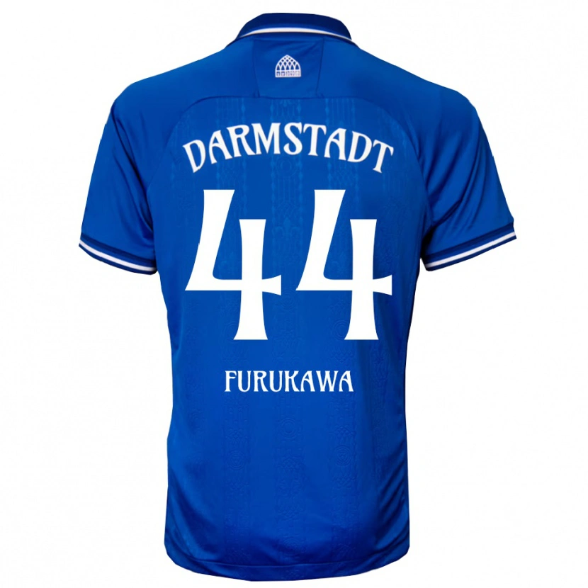 Danxen Damen Yosuke Furukawa #44 Blau Weiß Heimtrikot Trikot 2025/26 T-Shirt Schweiz