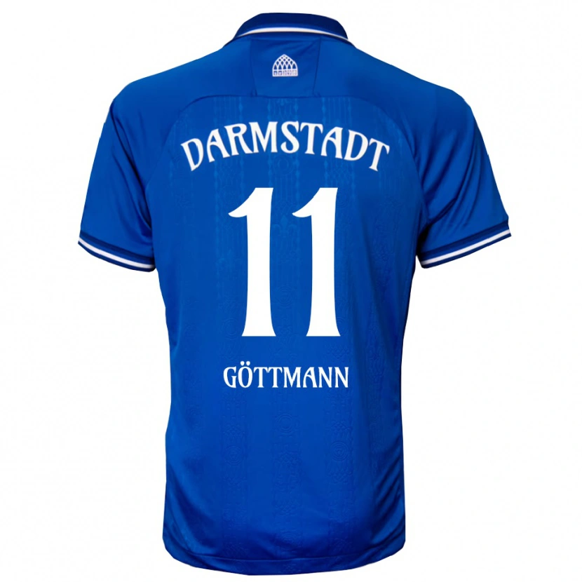 Danxen Damen Levin Göttmann #11 Blau Weiß Heimtrikot Trikot 2025/26 T-Shirt Schweiz