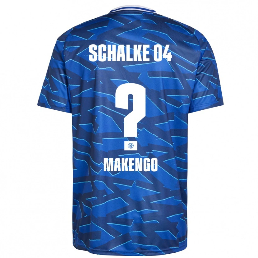Danxen Damen Richard Makengo #0 Königsblau Weiß Heimtrikot Trikot 2025/26 T-Shirt Schweiz