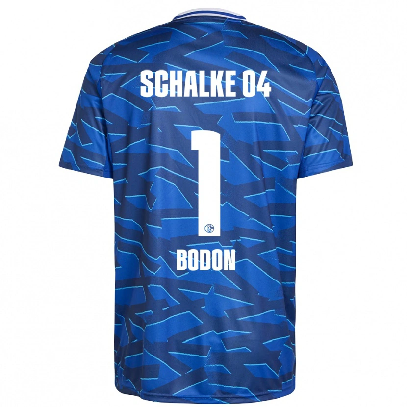 Danxen Damen Nick Bodon #1 Königsblau Weiß Heimtrikot Trikot 2025/26 T-Shirt Schweiz