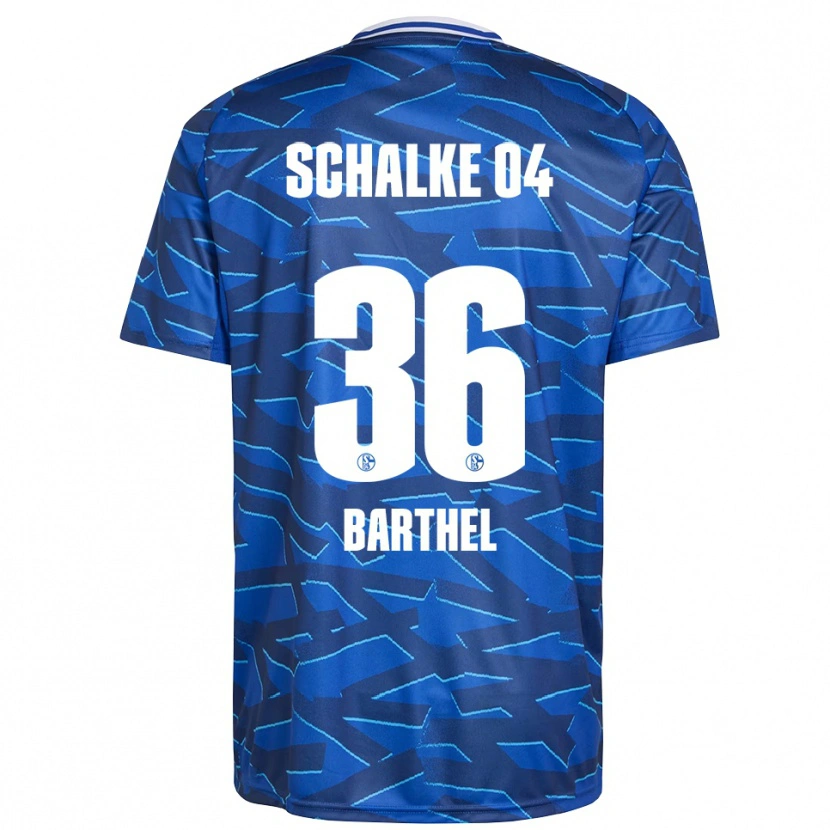 Danxen Damen Niklas Barthel #36 Königsblau Weiß Heimtrikot Trikot 2025/26 T-Shirt Schweiz