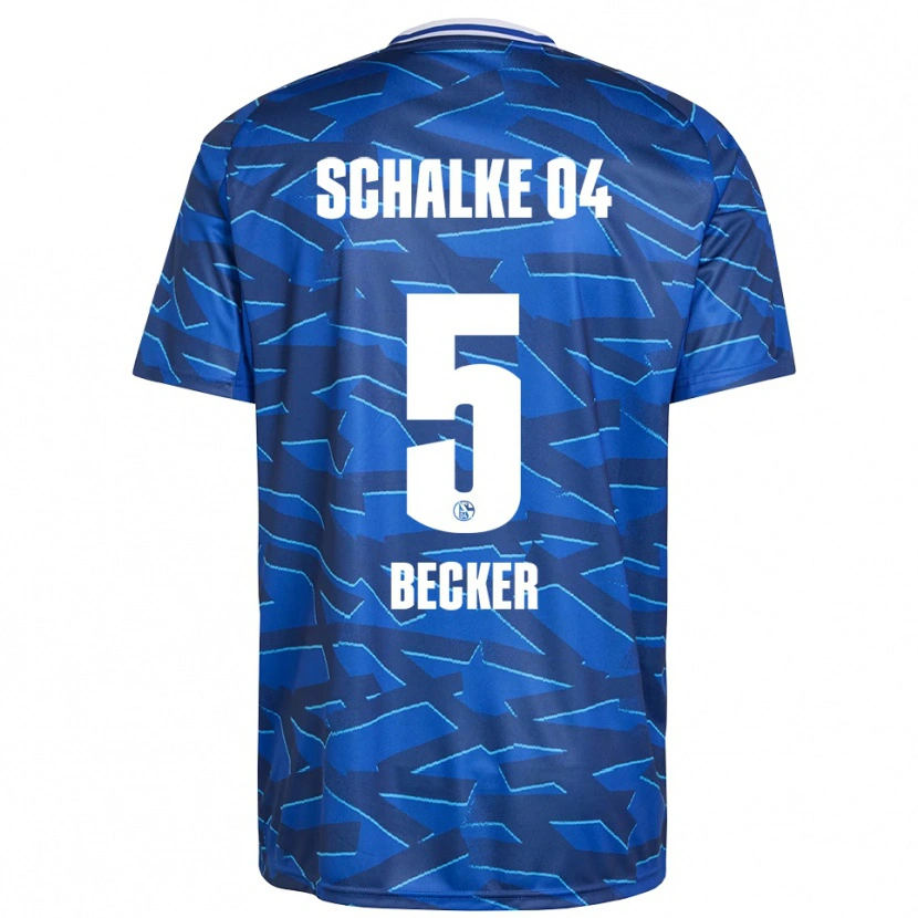 Danxen Damen Timo Becker #5 Königsblau Weiß Heimtrikot Trikot 2025/26 T-Shirt Schweiz