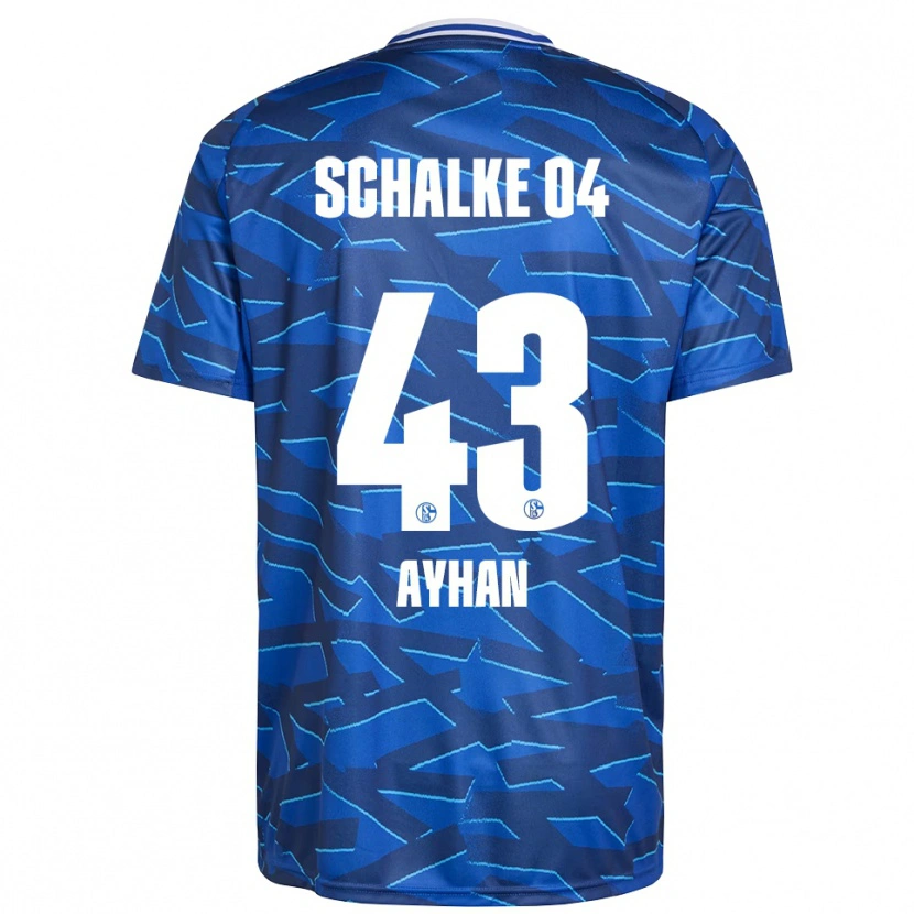 Danxen Damen Mertcan Ayhan #43 Königsblau Weiß Heimtrikot Trikot 2025/26 T-Shirt Schweiz