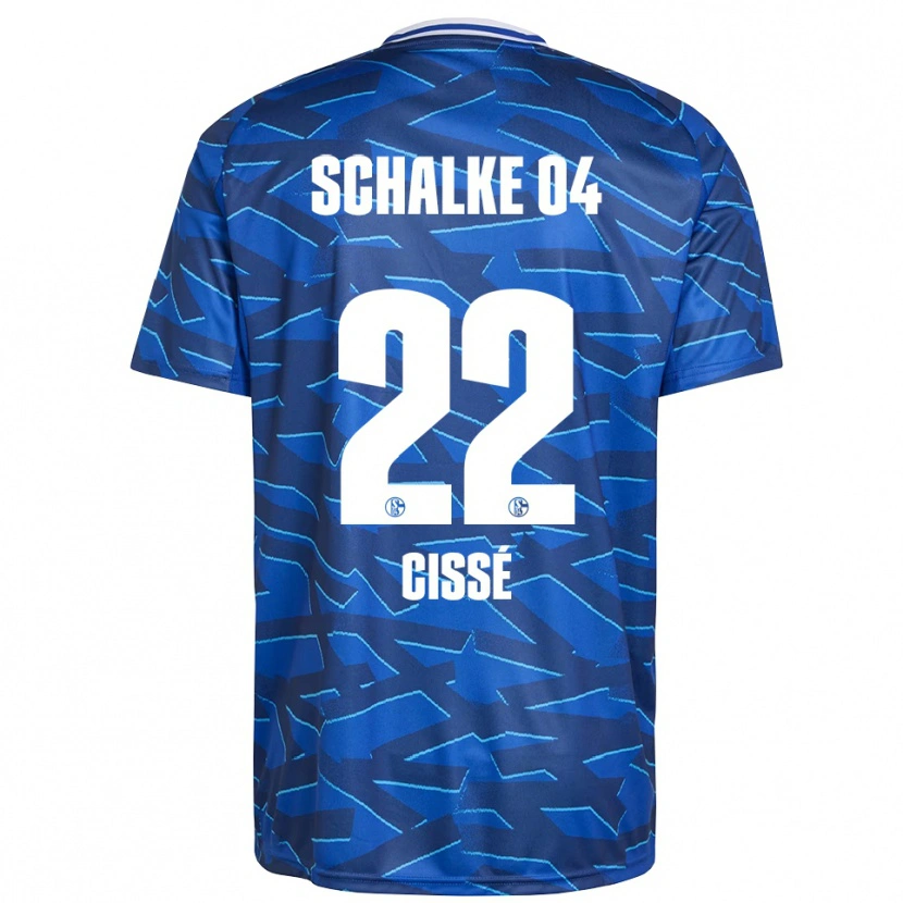 Danxen Damen Ibrahima Cissé #22 Königsblau Weiß Heimtrikot Trikot 2025/26 T-Shirt Schweiz