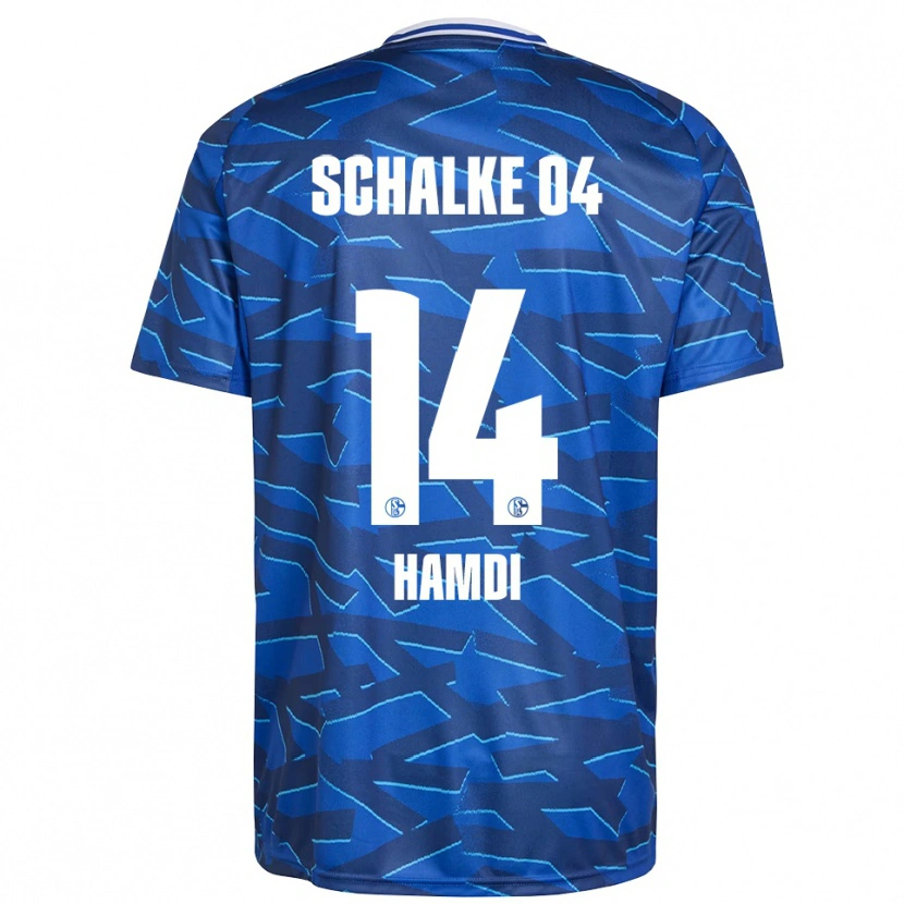 Danxen Damen Hana Hamdi #14 Königsblau Weiß Heimtrikot Trikot 2025/26 T-Shirt Schweiz