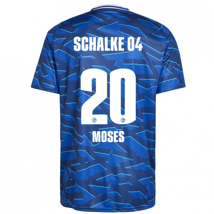 Danxen Damen Jennifer Moses #20 Königsblau Weiß Heimtrikot Trikot 2025/26 T-Shirt Schweiz