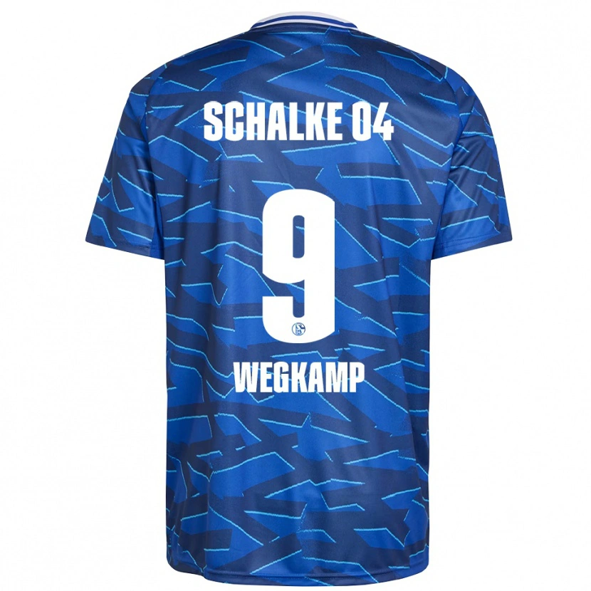 Danxen Damen Gerrit Wegkamp #9 Königsblau Weiß Heimtrikot Trikot 2025/26 T-Shirt Schweiz