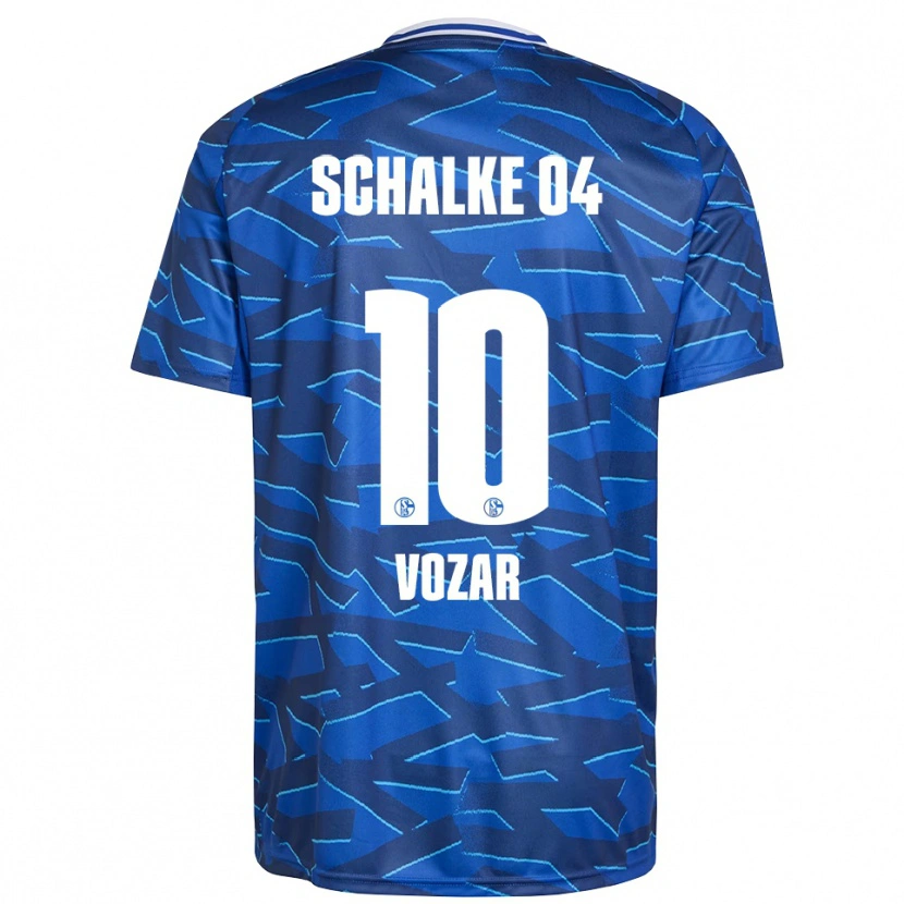 Danxen Damen Luca Vozar #10 Königsblau Weiß Heimtrikot Trikot 2025/26 T-Shirt Schweiz