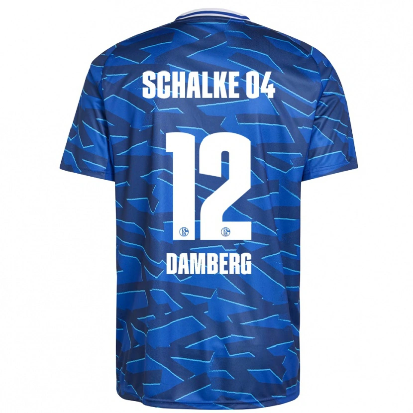 Danxen Damen Niclas Damberg #12 Königsblau Weiß Heimtrikot Trikot 2025/26 T-Shirt Schweiz