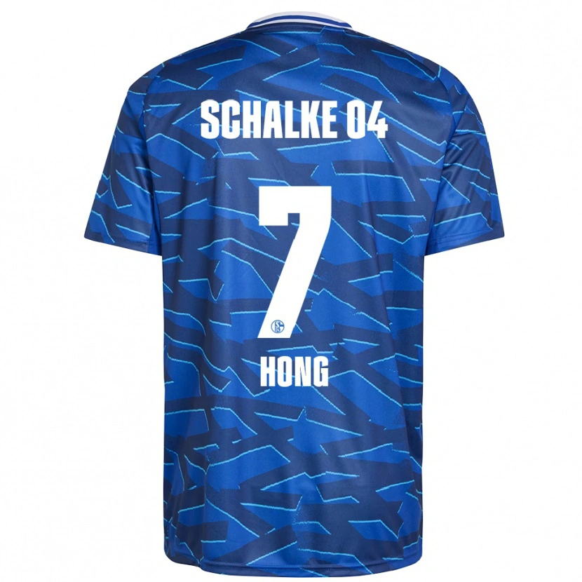 Danxen Damen Seok-Ju Hong #7 Königsblau Weiß Heimtrikot Trikot 2025/26 T-Shirt Schweiz