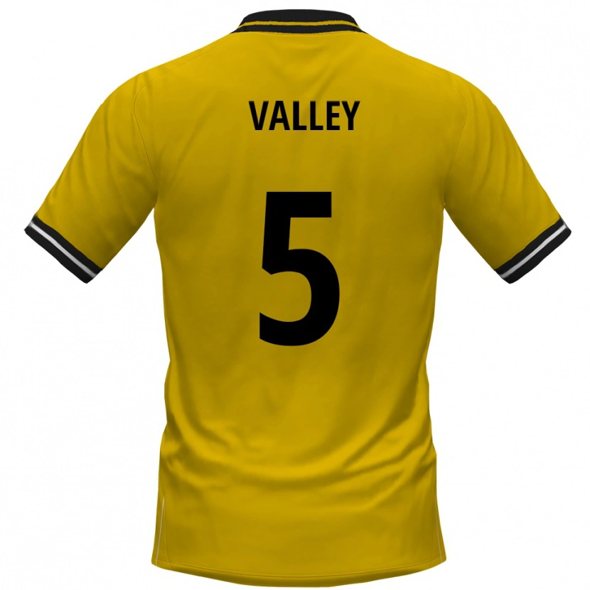 Danxen Damen Noah Valley #5 Gelb Schwarz Heimtrikot Trikot 2025/26 T-Shirt Schweiz