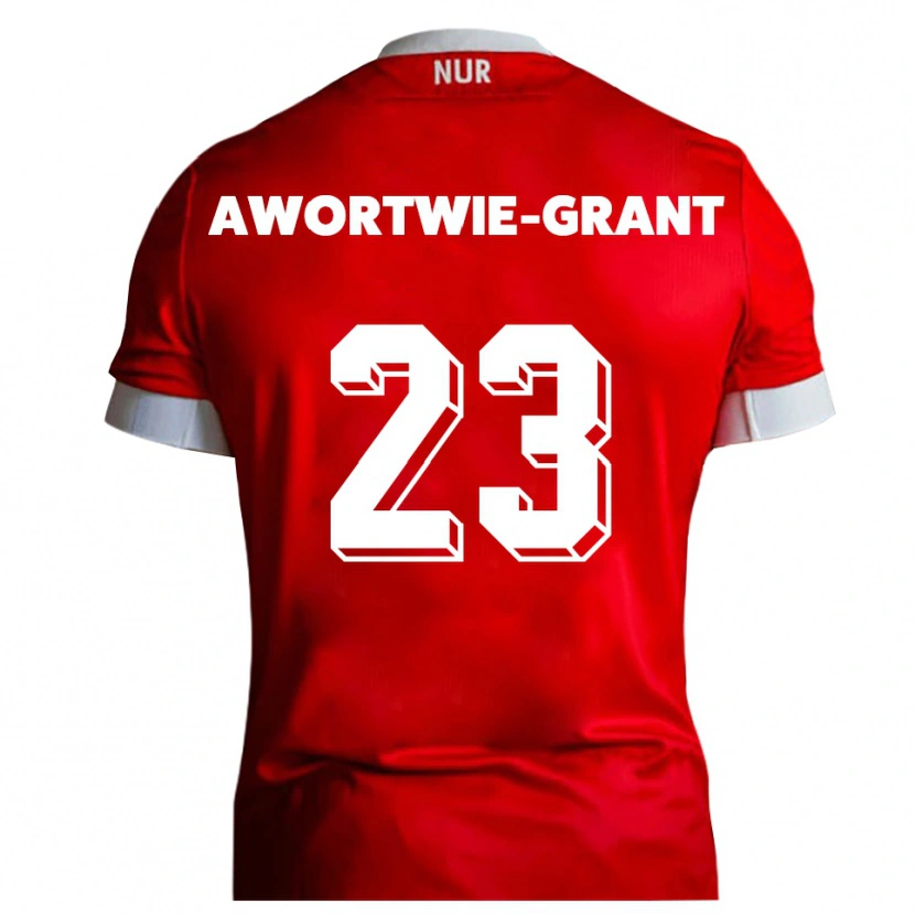 Danxen Damen Nyamekye Awortwie-Grant #23 Rot Weiß Heimtrikot Trikot 2025/26 T-Shirt Schweiz