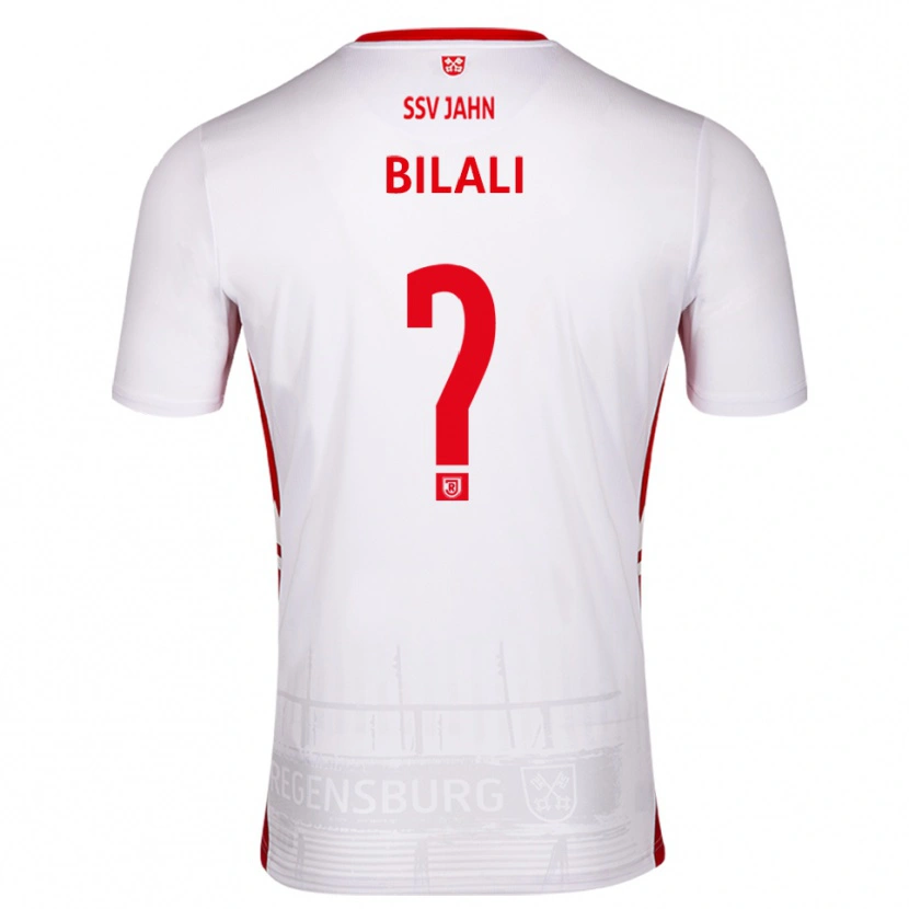 Danxen Damen Besmir Bilali #0 Weiß Rot Heimtrikot Trikot 2025/26 T-Shirt Schweiz