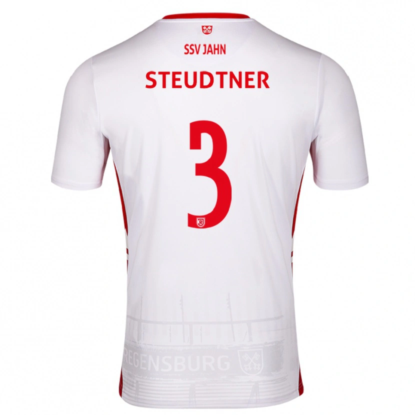 Danxen Damen Raphael Steudtner #3 Weiß Rot Heimtrikot Trikot 2025/26 T-Shirt Schweiz