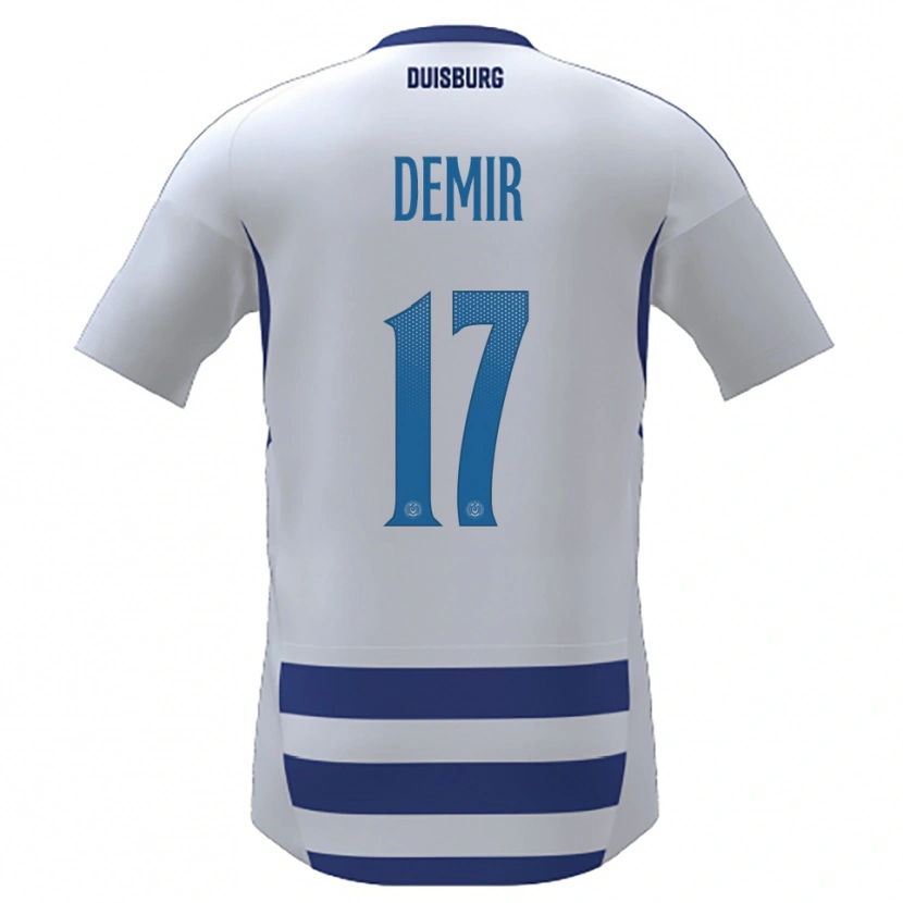 Danxen Damen Yagmur Demir #17 Weiß Blau Heimtrikot Trikot 2025/26 T-Shirt Schweiz