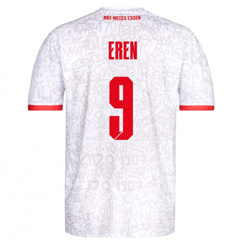 Danxen Damen Baran Eren #9 Weiß Rot Heimtrikot Trikot 2025/26 T-Shirt Schweiz
