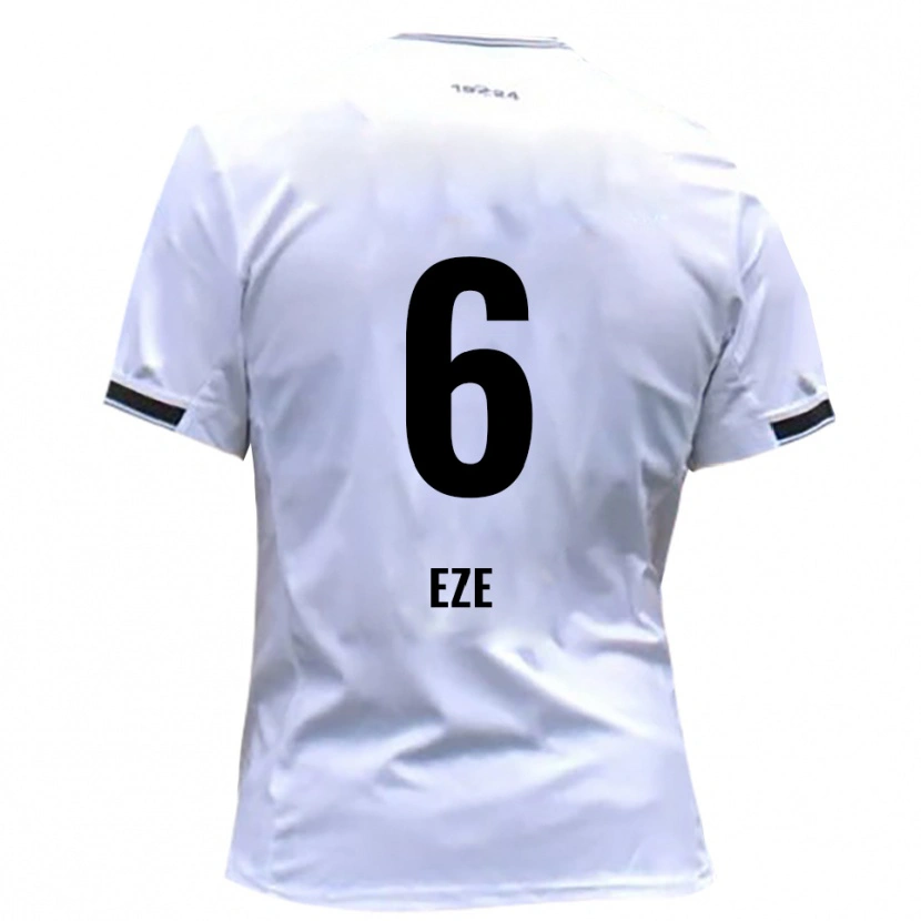 Danxen Damen Joshua Eze #6 Weiß Rot Heimtrikot Trikot 2025/26 T-Shirt Schweiz