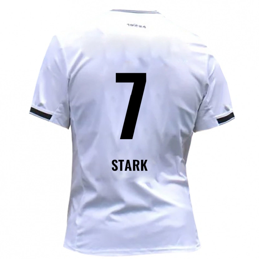 Danxen Damen Julian Stark #7 Weiß Rot Heimtrikot Trikot 2025/26 T-Shirt Schweiz