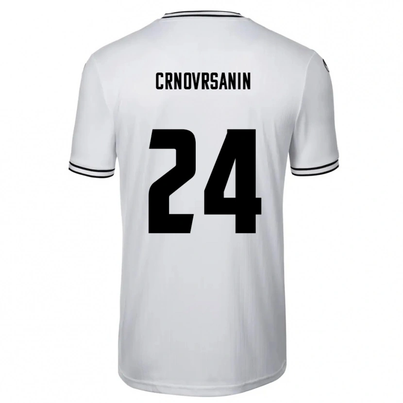 Danxen Damen Sadin Crnovrsanin #24 Weiß Schwarz Heimtrikot Trikot 2025/26 T-Shirt Schweiz