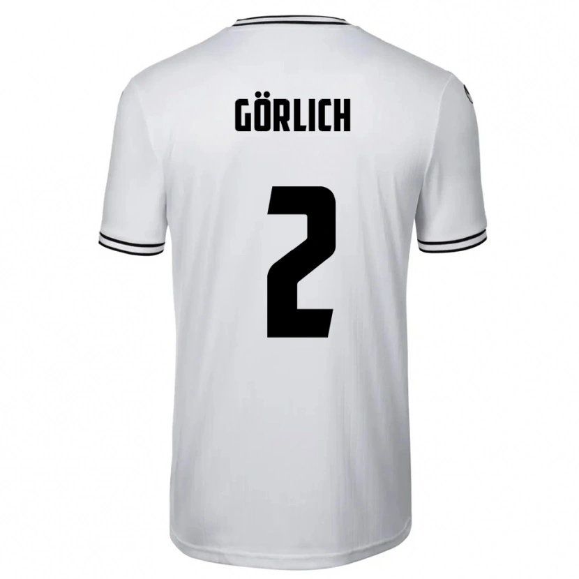 Danxen Damen Luis Görlich #2 Weiß Schwarz Heimtrikot Trikot 2025/26 T-Shirt Schweiz
