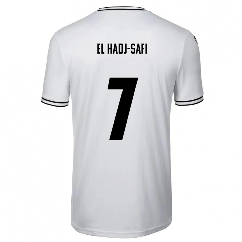 Danxen Damen Iljas El Hadj-Safi #7 Weiß Schwarz Heimtrikot Trikot 2025/26 T-Shirt Schweiz