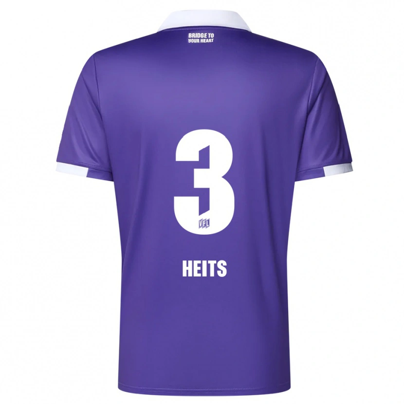 Danxen Damen Lasse Heits #3 Lila Weiß Heimtrikot Trikot 2025/26 T-Shirt Schweiz