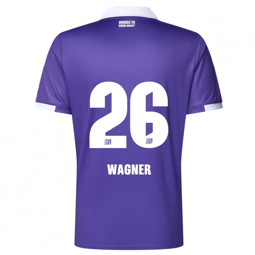Danxen Damen Fridolin Wagner #26 Lila Weiß Heimtrikot Trikot 2025/26 T-Shirt Schweiz