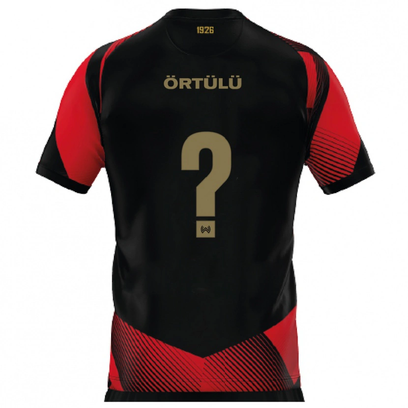 Danxen Damen Mikail Örtülü #0 Schwarz Rot Heimtrikot Trikot 2025/26 T-Shirt Schweiz
