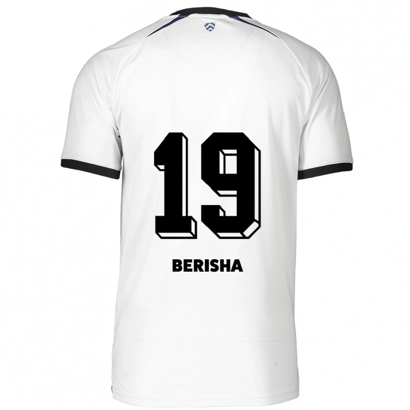 Danxen Damen Artijola Berisha #19 Weiß Schwarz Auswärtstrikot Trikot 2025/26 T-Shirt Schweiz