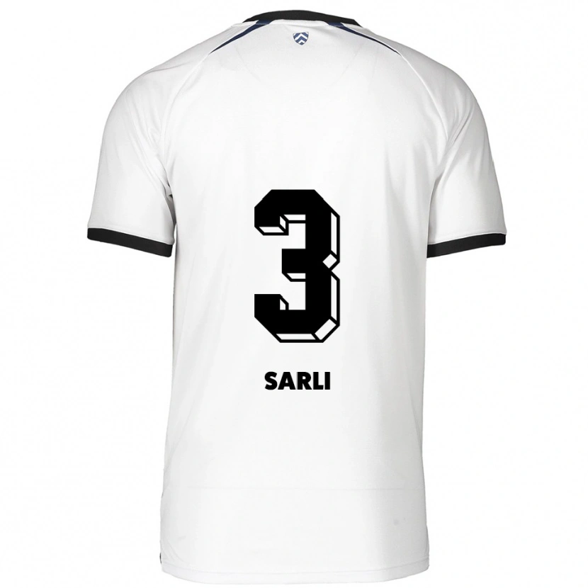 Danxen Damen Semih Sarli #3 Weiß Schwarz Auswärtstrikot Trikot 2025/26 T-Shirt Schweiz