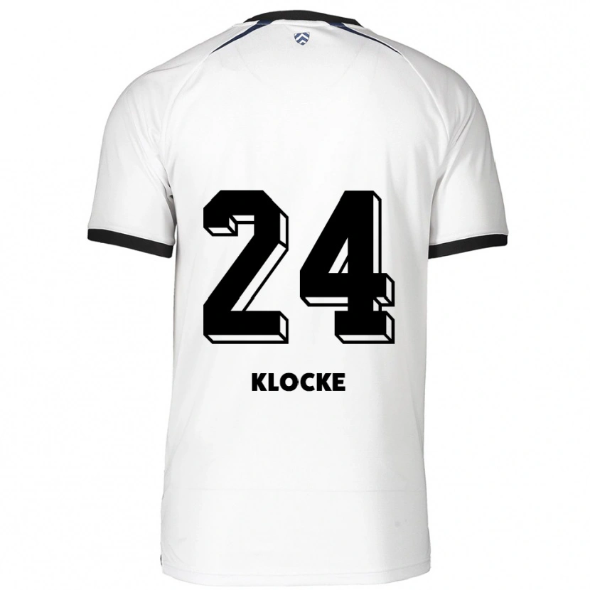 Danxen Damen Ben Klocke #24 Weiß Schwarz Auswärtstrikot Trikot 2025/26 T-Shirt Schweiz