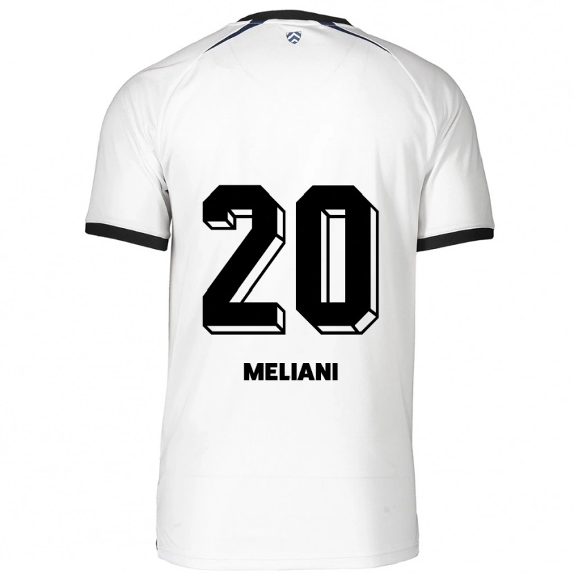 Danxen Damen Rim Meliani #20 Weiß Schwarz Auswärtstrikot Trikot 2025/26 T-Shirt Schweiz