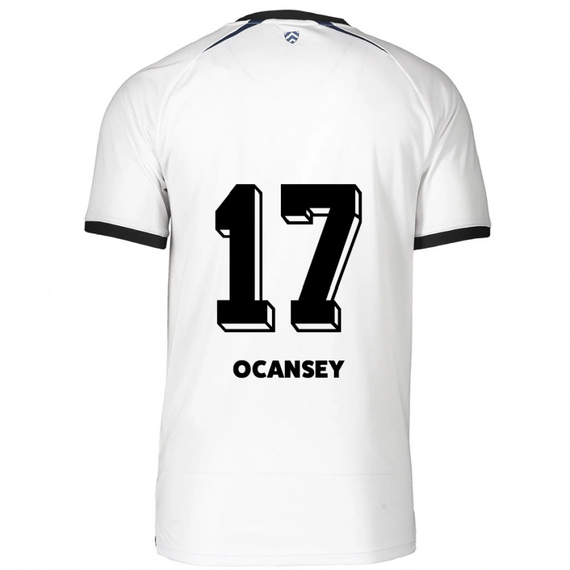 Danxen Damen Vincent Ocansey #17 Weiß Schwarz Auswärtstrikot Trikot 2025/26 T-Shirt Schweiz